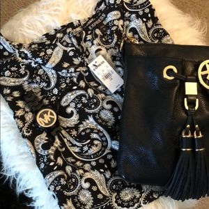 Express Black/White Blouse